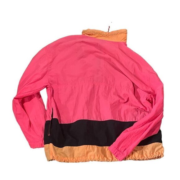 Vintage Mid 1990s Express Brand May Company Windbreaker SZ M Surfs Edge Pink Med - Picture 14 of 16